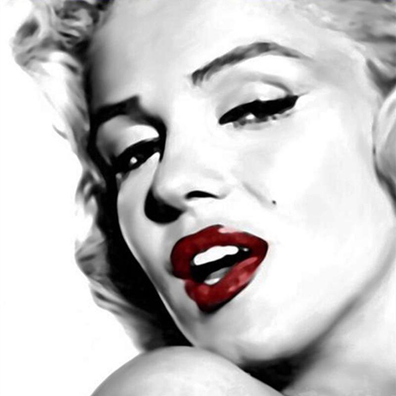 Detail Marilyn Monroe Diamond Art Kits Nomer 40