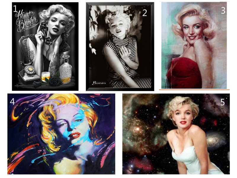 Detail Marilyn Monroe Diamond Art Kits Nomer 8