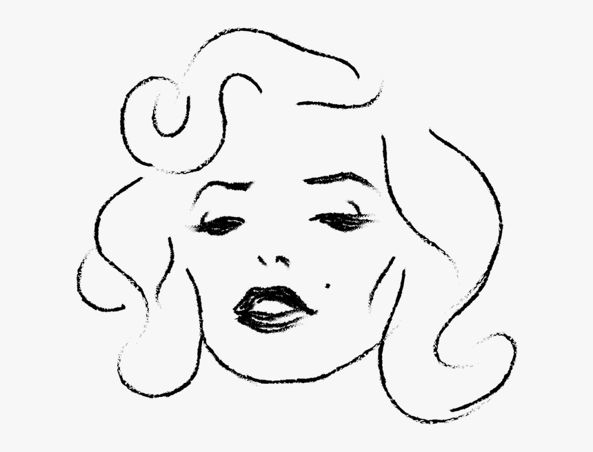 Detail Marilyn Monroe Face Silhouette Nomer 10
