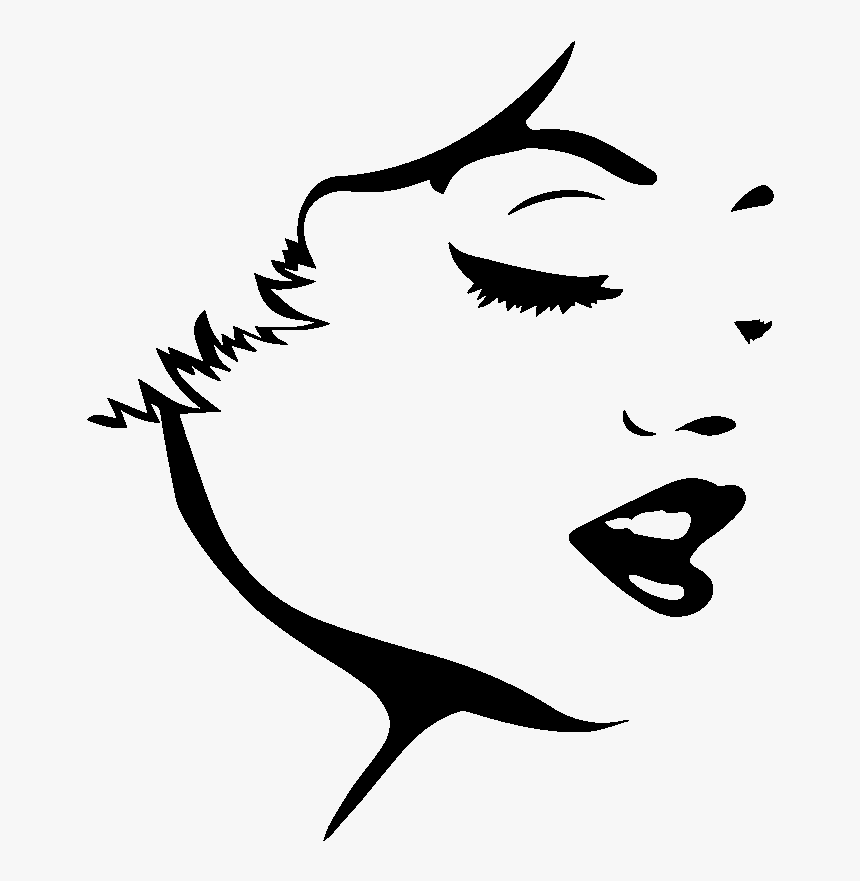 Detail Marilyn Monroe Face Silhouette Nomer 13