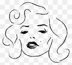 Detail Marilyn Monroe Face Silhouette Nomer 14