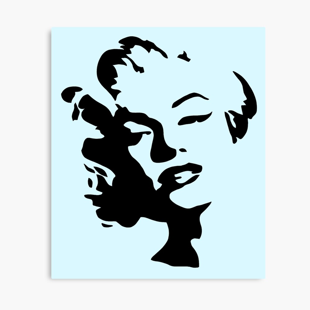 Detail Marilyn Monroe Face Silhouette Nomer 27