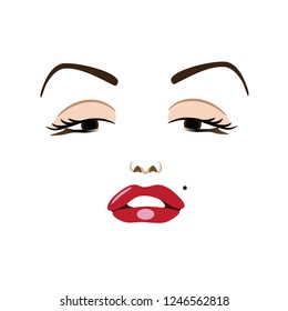 Detail Marilyn Monroe Face Silhouette Nomer 30