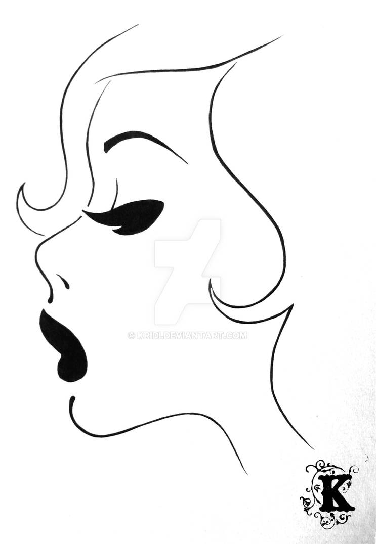 Detail Marilyn Monroe Face Silhouette Nomer 43