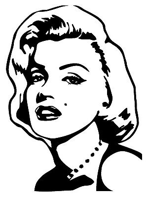 Detail Marilyn Monroe Face Silhouette Nomer 44