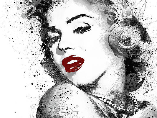 Detail Marilyn Monroe Face Silhouette Nomer 46