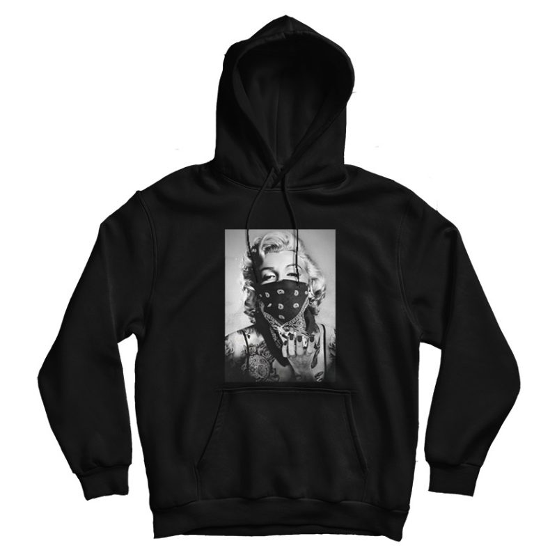 Detail Marilyn Monroe Gangster Hoodie Nomer 25