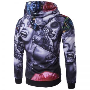 Detail Marilyn Monroe Gangster Hoodie Nomer 35