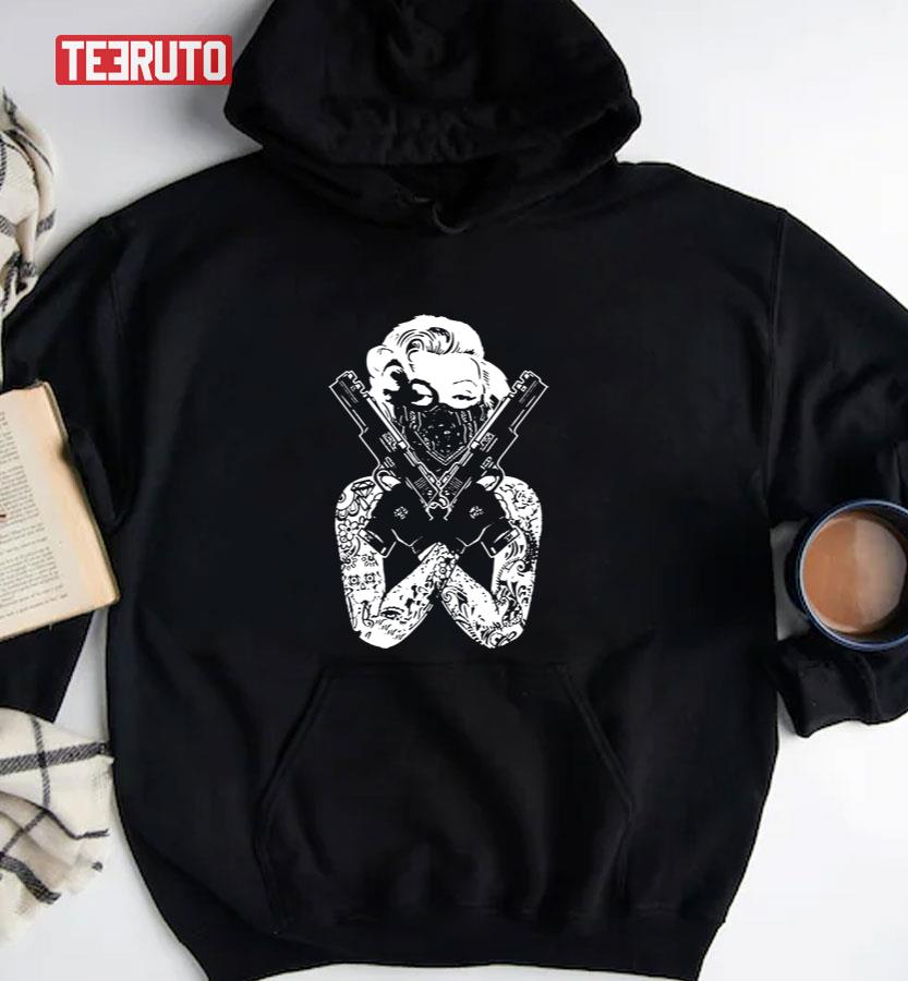 Detail Marilyn Monroe Gangster Hoodie Nomer 53