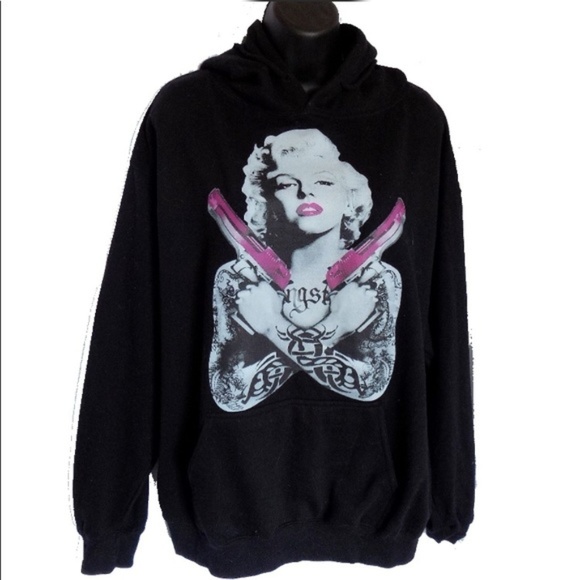 Detail Marilyn Monroe Gangster Hoodie Nomer 54