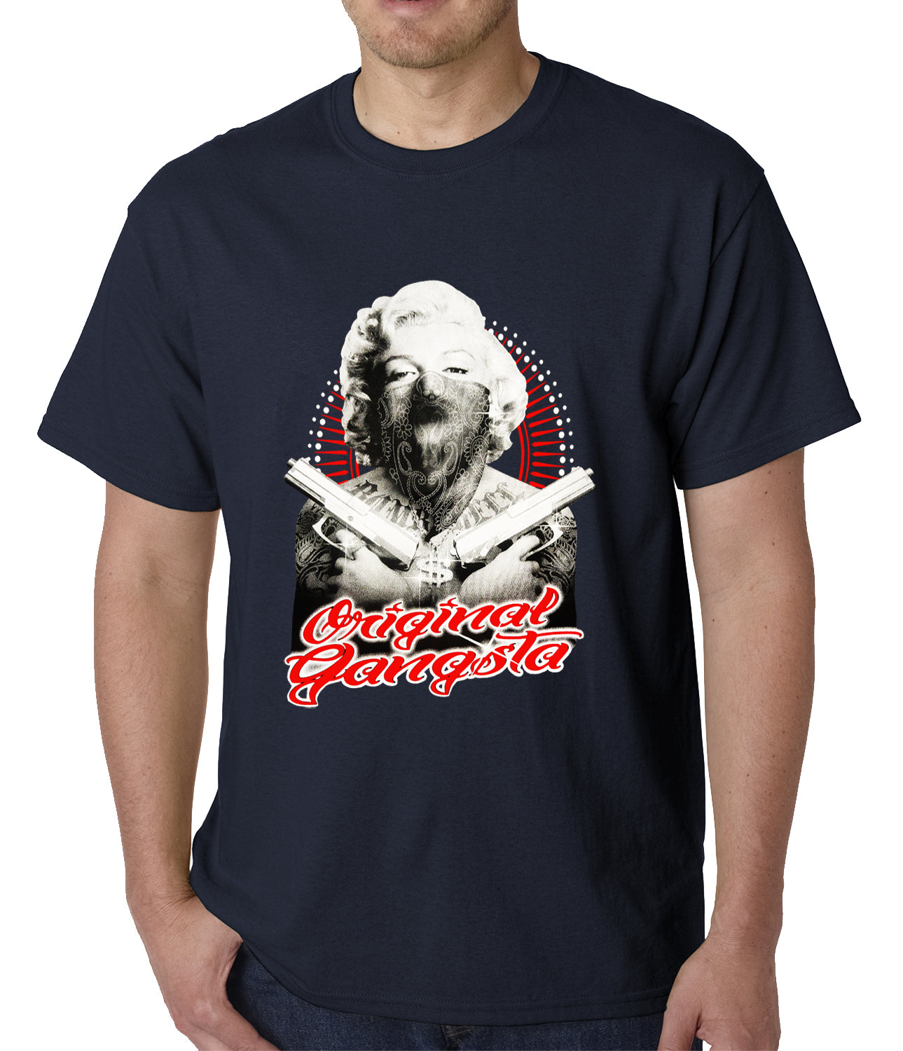 Detail Marilyn Monroe Gangster Shirt Nomer 22