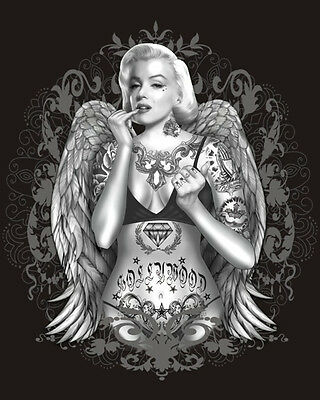 Detail Marilyn Monroe Gangster Shirt Nomer 30