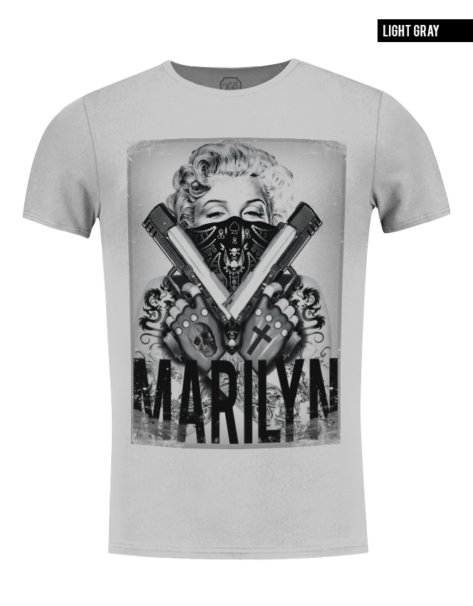 Detail Marilyn Monroe Gangster Shirt Nomer 53