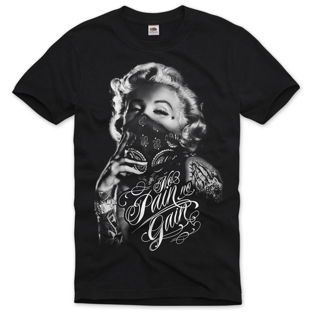 Detail Marilyn Monroe Gangster Shirt Nomer 55