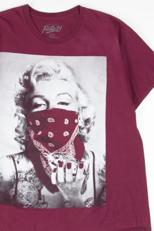 Detail Marilyn Monroe Gangster Shirts Nomer 33