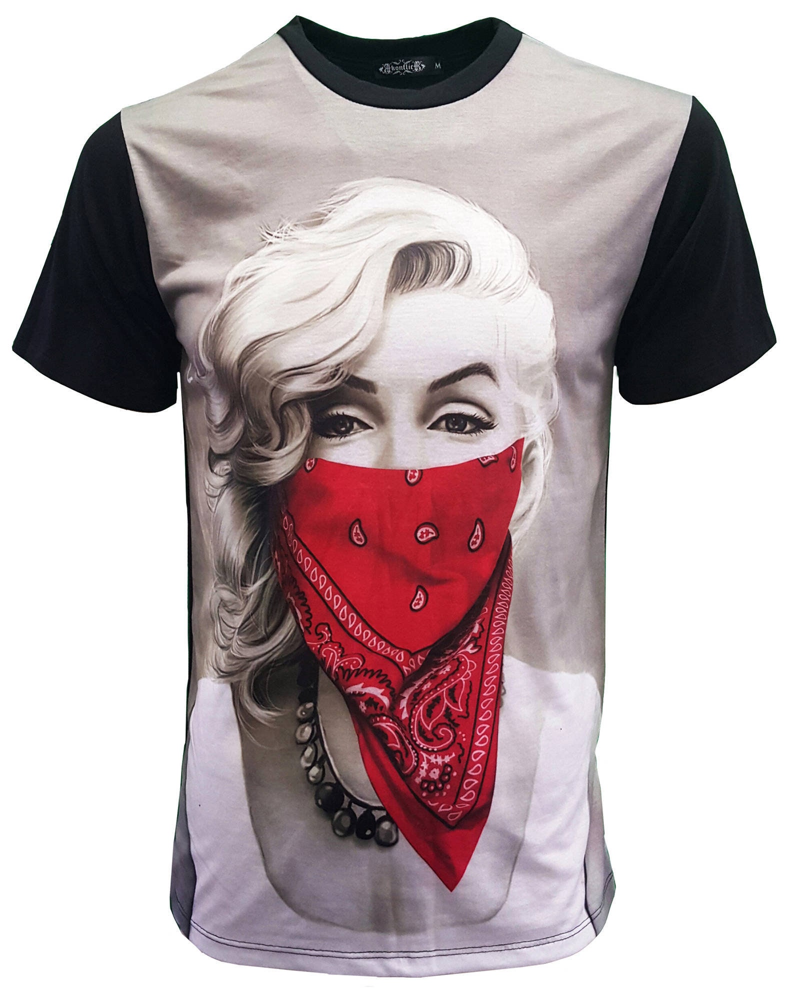 Detail Marilyn Monroe Gangster T Shirt Nomer 41
