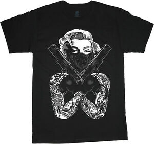 Detail Marilyn Monroe Gangster Tshirts Nomer 9
