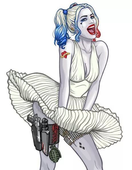 Detail Marilyn Monroe Harley Quinn Nomer 20