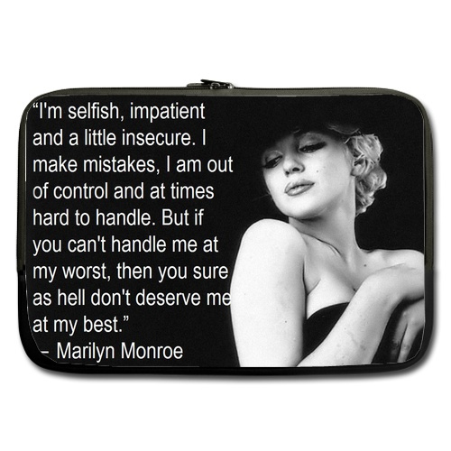 Detail Marilyn Monroe Laptop Bag Nomer 53