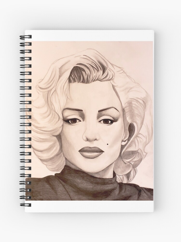 Detail Marilyn Monroe Pencil Sketch Nomer 33