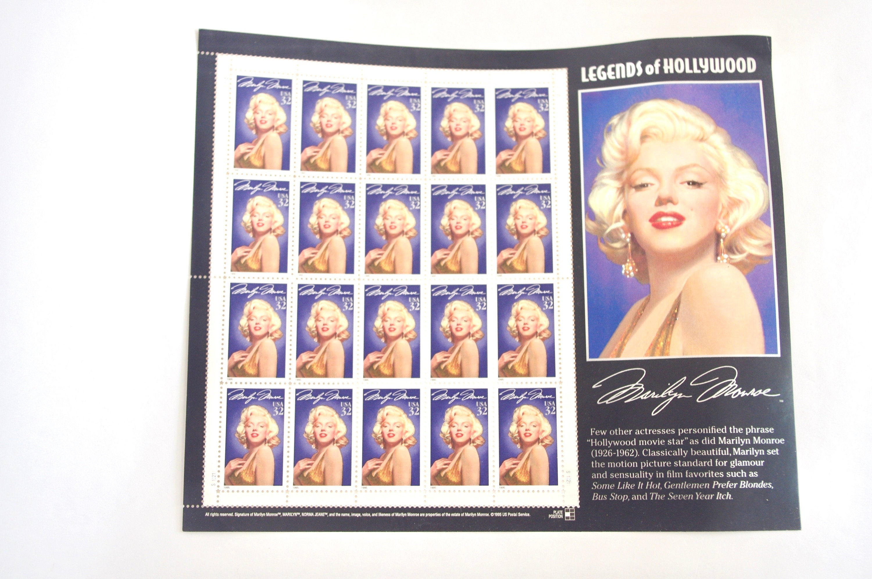 Detail Marilyn Monroe Postage Stamp Nomer 31