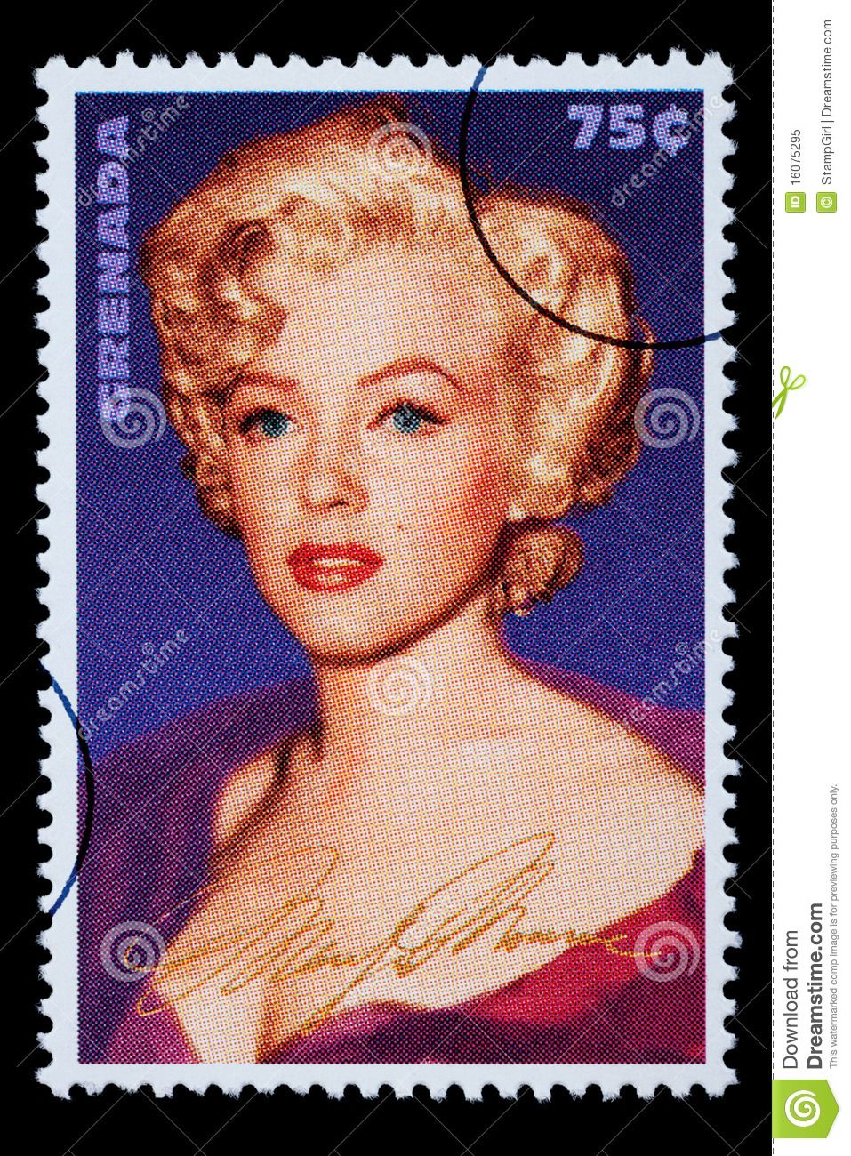 Detail Marilyn Monroe Postage Stamp Nomer 4