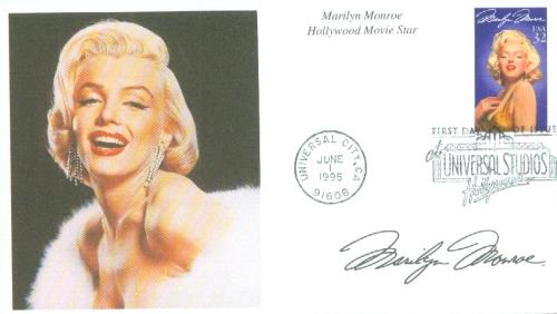 Detail Marilyn Monroe Postage Stamp Nomer 50