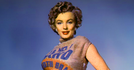 Detail Marilyn Monroe Potato Sack Dress Nomer 24