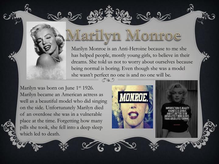 Marilyn Monroe Powerpoint - KibrisPDR