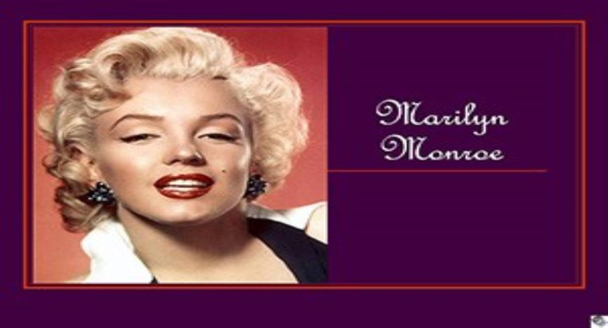 Detail Marilyn Monroe Powerpoint Nomer 13
