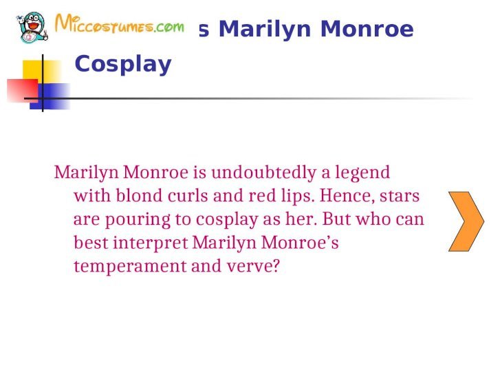 Detail Marilyn Monroe Powerpoint Nomer 36