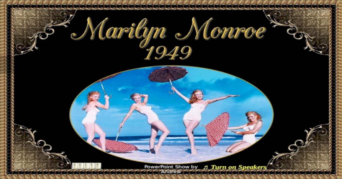 Detail Marilyn Monroe Powerpoint Nomer 46