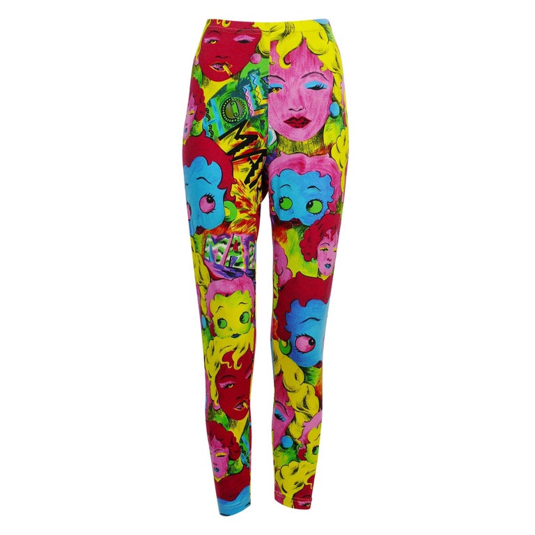 Detail Marilyn Monroe Print Leggings Nomer 12