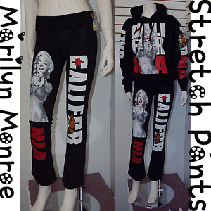 Detail Marilyn Monroe Print Leggings Nomer 36