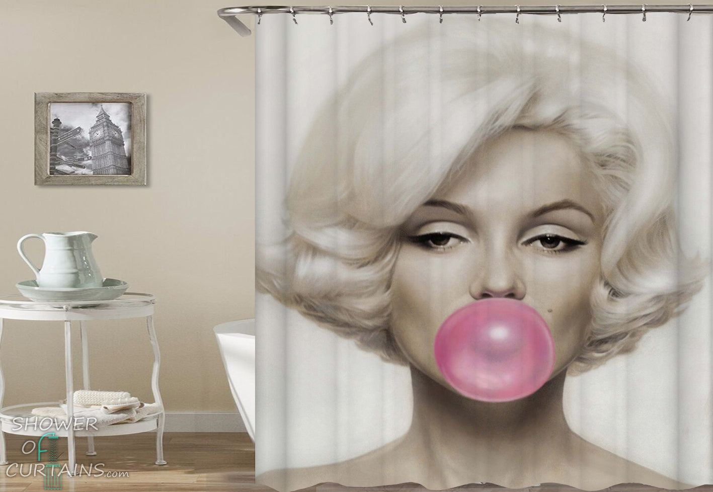 Marilyn Monroe Shower Curtains - KibrisPDR