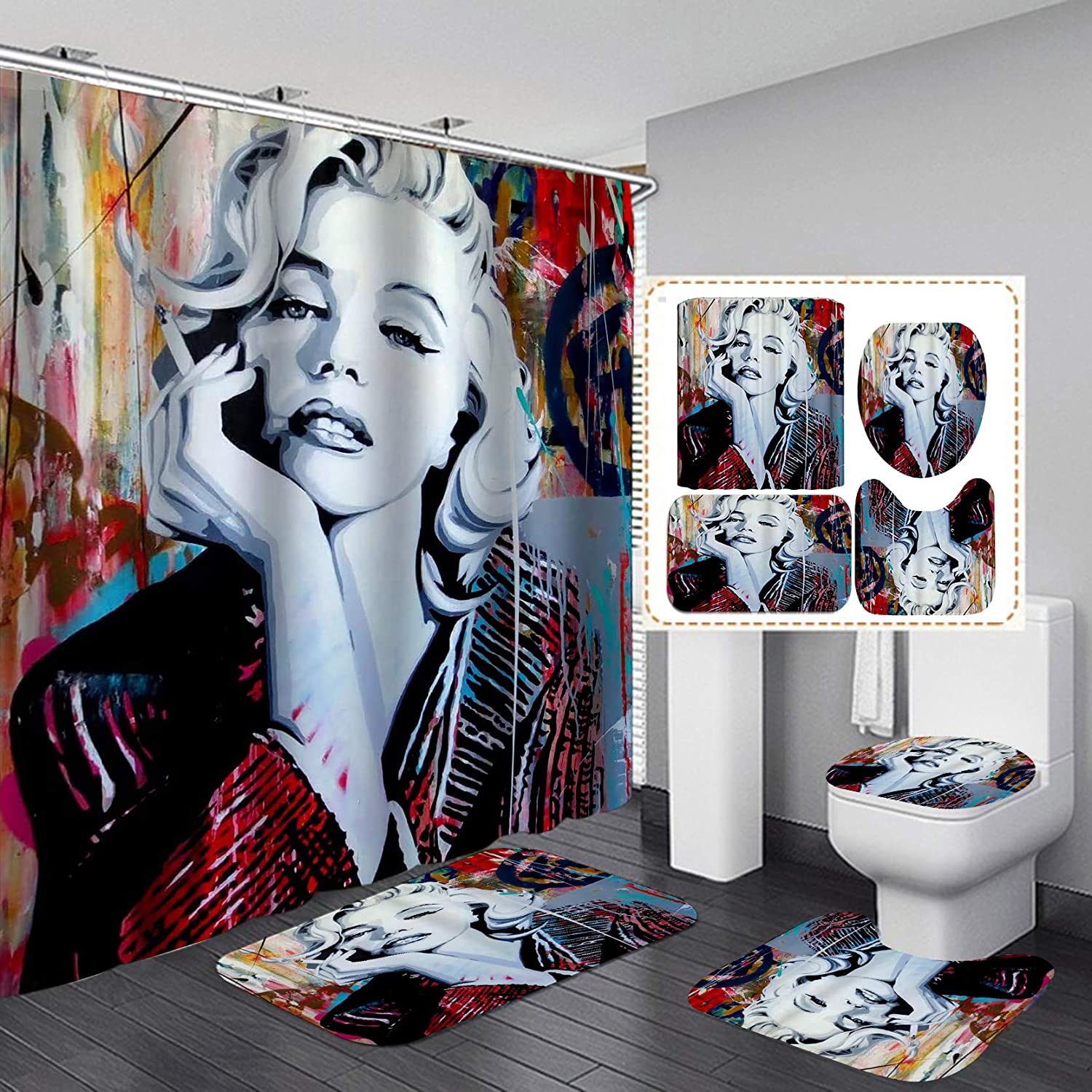 Detail Marilyn Monroe Shower Curtains Nomer 52