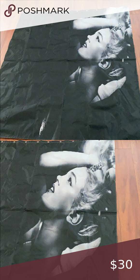 Detail Marilyn Monroe Shower Curtains Black And White Nomer 15