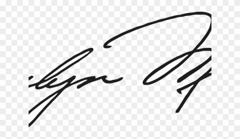 Detail Marilyn Monroe Signature Png Nomer 8