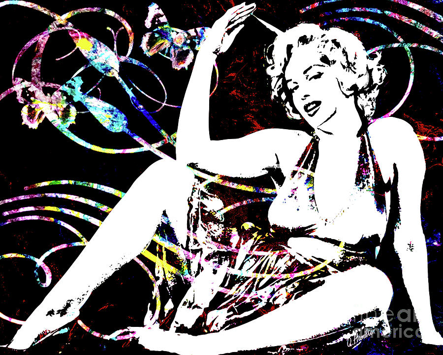 Detail Marilyn Monroe Silhouette Drawing Nomer 19