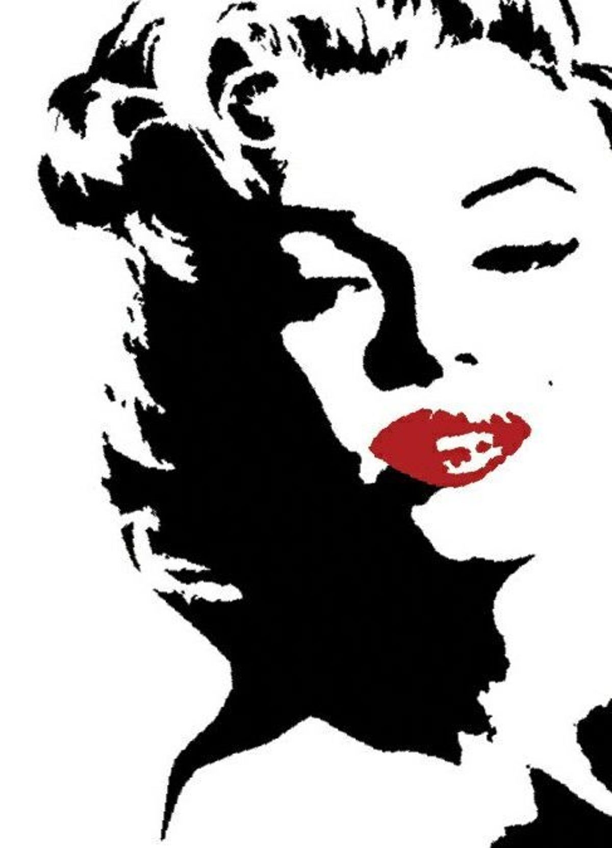 Detail Marilyn Monroe Silhouette Drawing Nomer 9