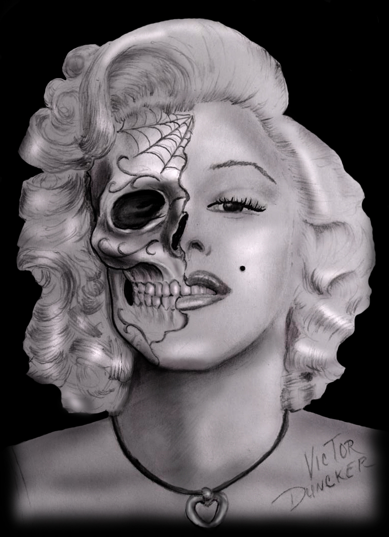 Detail Marilyn Monroe Skull Pictures Nomer 22