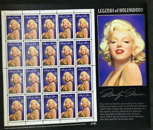 Detail Marilyn Monroe Stamp Sheet Nomer 3