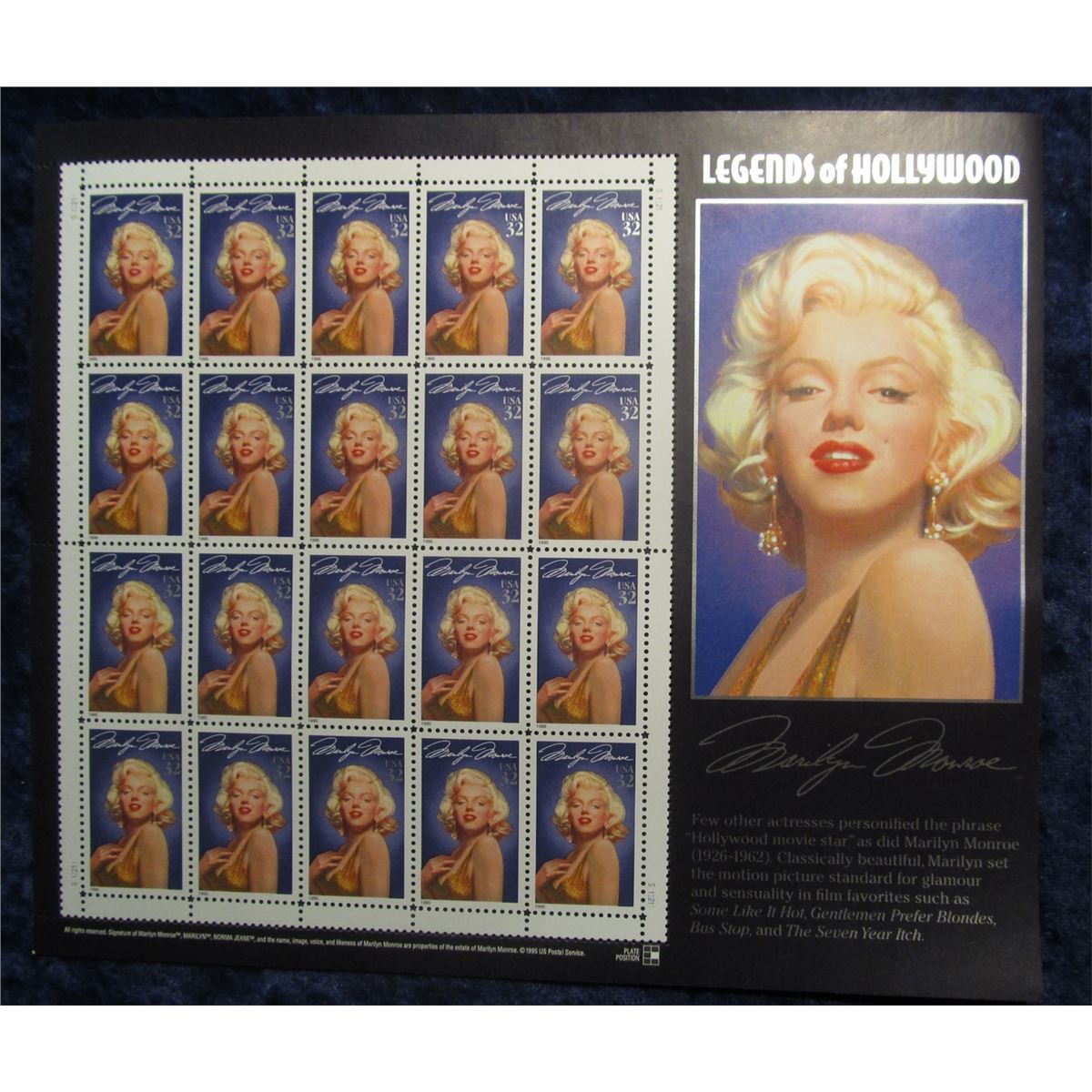 detail-marilyn-monroe-stamp-sheet-koleksi-nomer-25