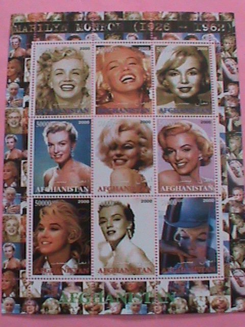 Detail Marilyn Monroe Stamp Sheet Nomer 28