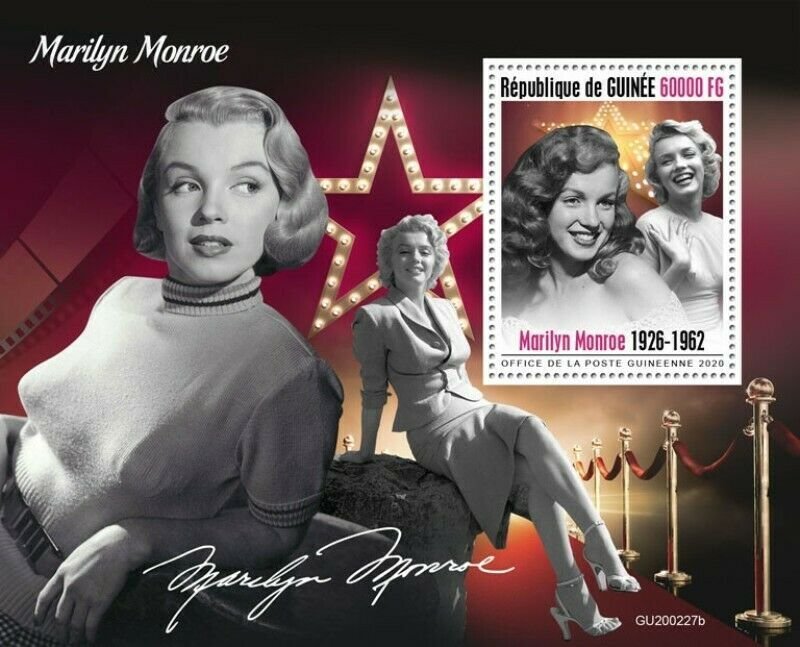 Detail Marilyn Monroe Stamp Sheet Nomer 30