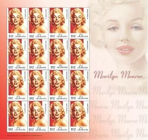 Detail Marilyn Monroe Stamp Sheet Nomer 5