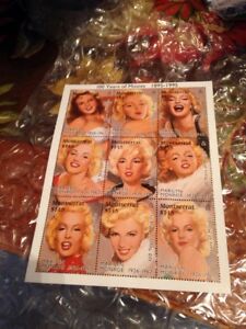 Detail Marilyn Monroe Stamp Sheet Nomer 41