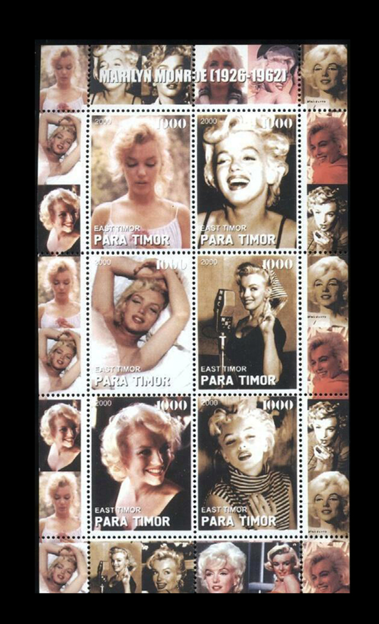 Detail Marilyn Monroe Stamp Sheet Nomer 43