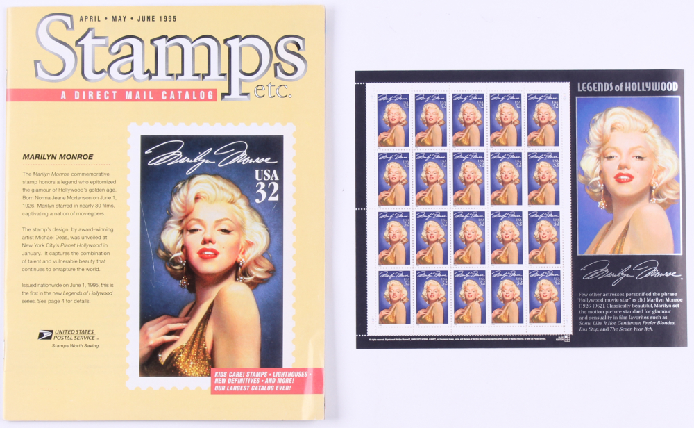 Detail Marilyn Monroe Stamp Sheet Nomer 55