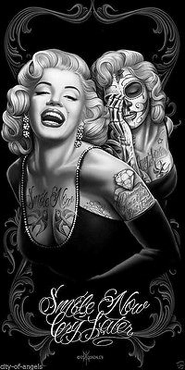 Detail Marilyn Monroe Sugar Skull Nomer 26